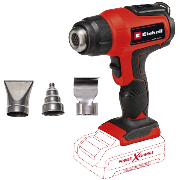 Einhell Pistolul cu aer cald fara fir Einhell PXC TE-HA 18 Li (SOLO)