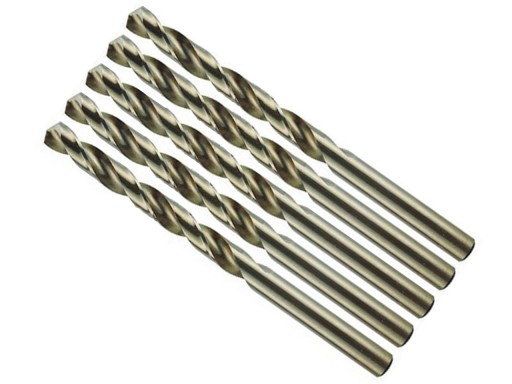 SET 5 BURGHIE LUNGI HSS-CO CYL 13x205mm