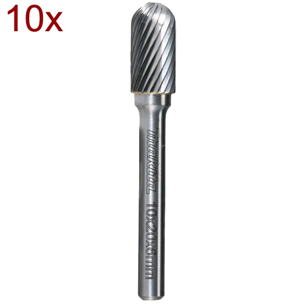 SET 10 FREZE TUNGSTEN L STANDARD 10X25X6