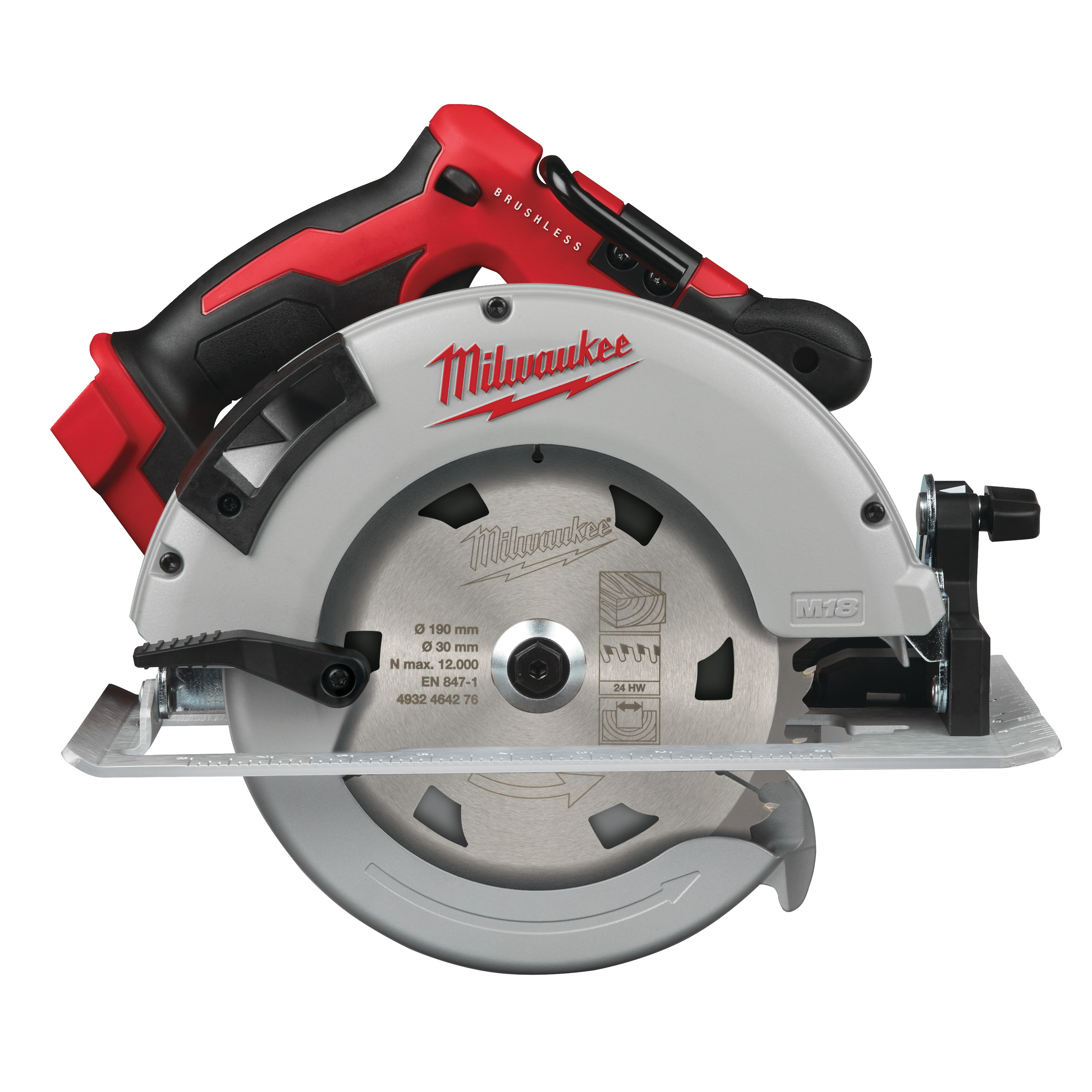 Fierăstrău circular cu motor fără perii 66 mm pentru lemn și plastic M18™ M18BLCS66-0X