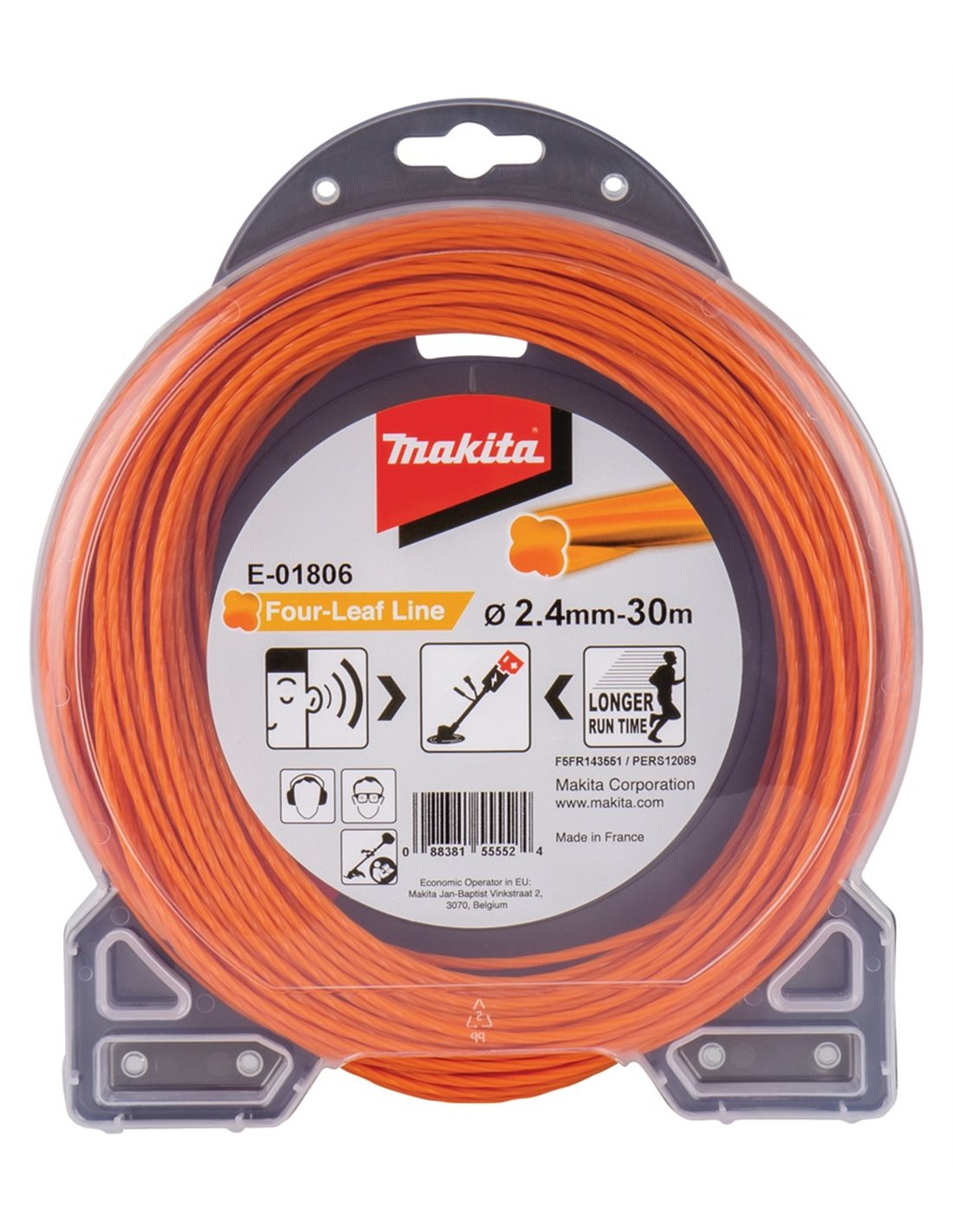 FOUR-LEAF NYLON CORD 2.4-30M MAKITA