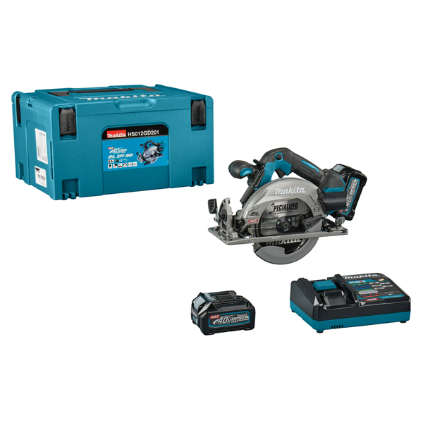 Makita Ferăstrău circular 40V Max HS012GD201