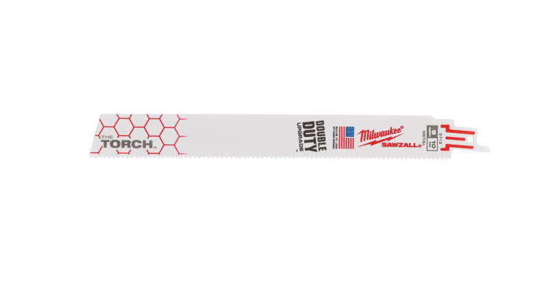 Milwaukee Pânza Heavy Duty TORCH™ pentru lucrări de demolare 230mm x 10 Tpi - 5 pc Lama fierastrau sabie
