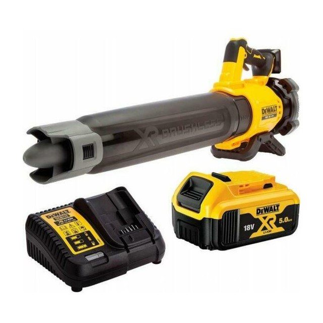Suflantă fără perii de 18V XR cu acumulator de 5Ah DCMBL562P1-QW