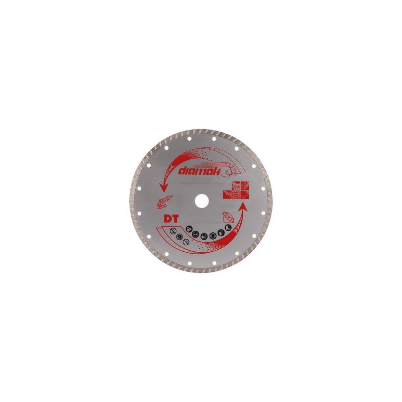 Makita taiere uscat DISC DIAMANTAT ONDULAT 230X22X7