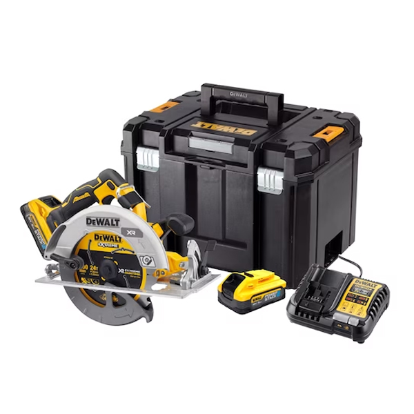 Dewalt Ferăstrău circular fără perii de 18 V XR de 190 mm DCS573H2T-QW
