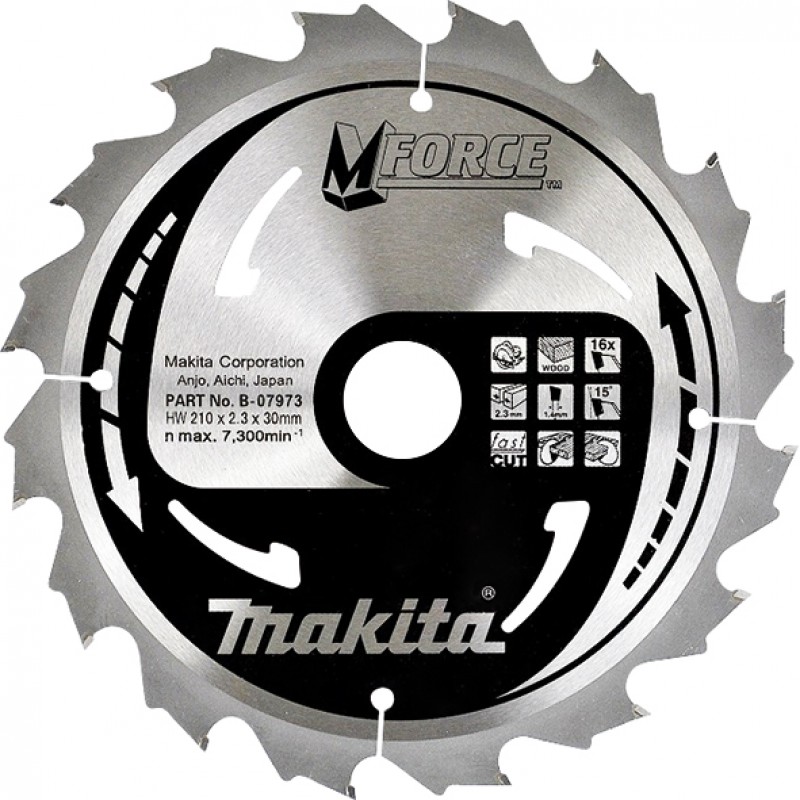 PANZA CIRCULAR M-FORCE LEMN 210X30X16