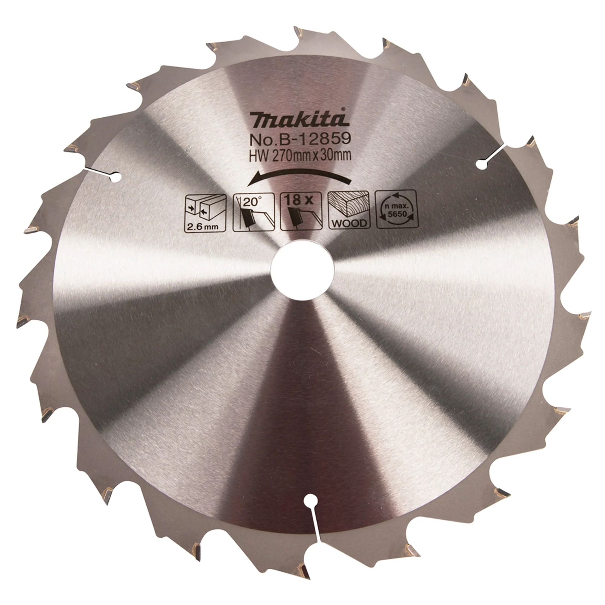 PANZA CIRC MAKFORCE 270X18TX30 5103R