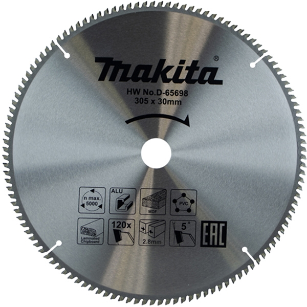 PANZA CIRCULAR MULTIMATERIAL 305X30X120