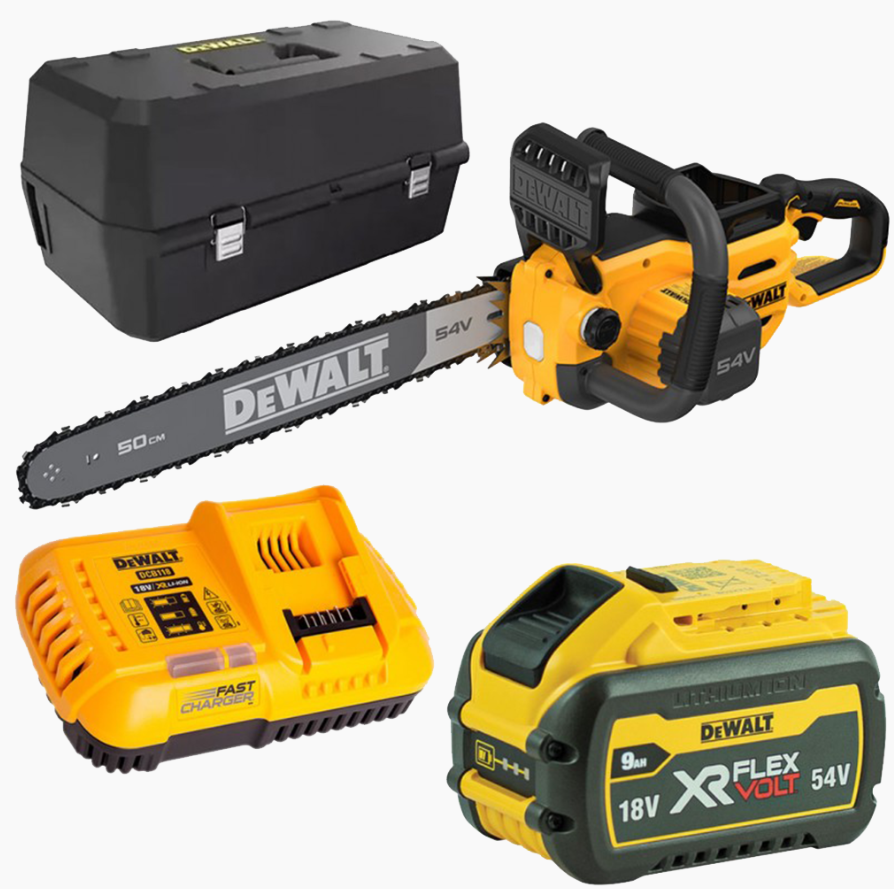 DeWalt Fierestrau cu lant cu acumulator 54 V 50cm