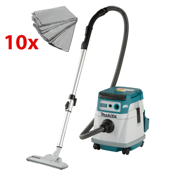 Aspirator clasa L 15L compatibil cu acumulatori LXT 2x18V Brushless (SOLO) fără acumulator și încărcător în set DVC156LZX1