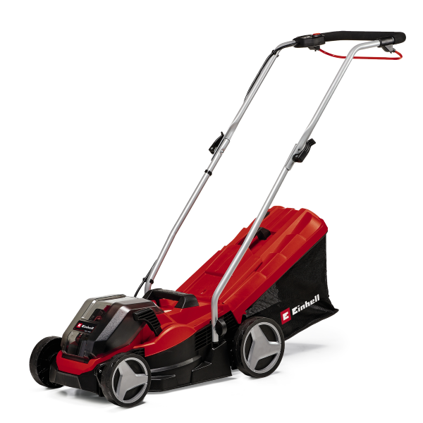 Einhell Mașină de tuns iarba fără fir cu acumulator si incarcator GE-CM 36/33 Li (2x2.5Ah)