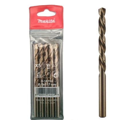 SET 5 BURGHIE HSS-CO 5% CYL 8X57X75