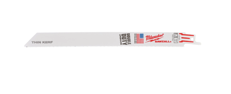 Milwaukee Pânza THIN KERF 230mm x 14 Tpi - 5 pc Lama pentru fierastrau sabie