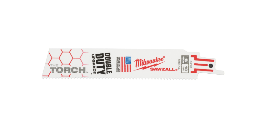 Milwaukee Pânza Heavy Duty TORCH™ pentru lucrări de demolare 150mm x 10 Tpi - 5 pc Lama fierastrau sabie