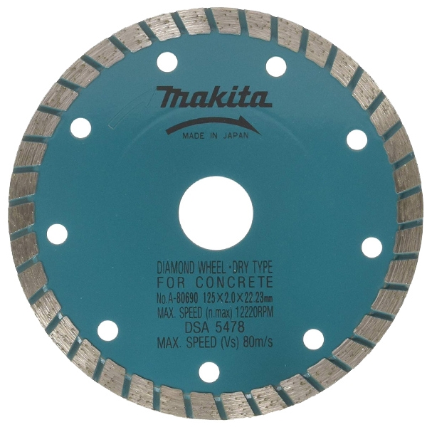DISC DIAMANTAT ONDULAT CERAMICE 125X22X7