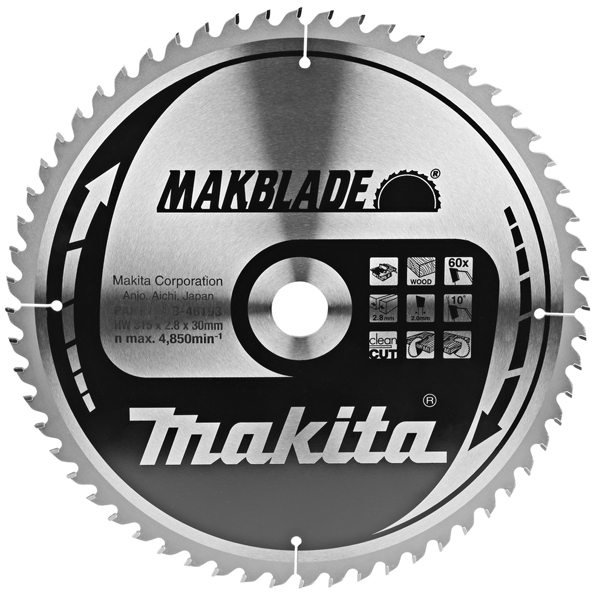 Makita PANZA MAKBLADE LEMN 315x30x2.8 60T