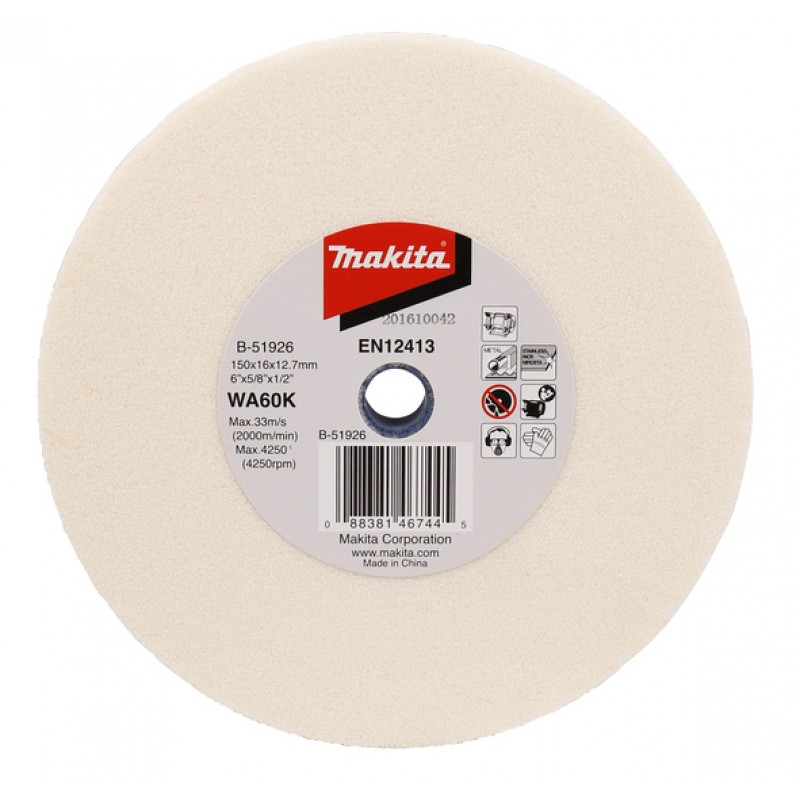 DISC POLIZAT 150X16X12,7MM WA60K