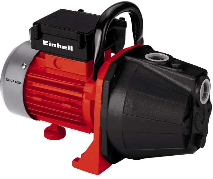 Einhell - GC-GP 6036 - Pompa de suprafata pentru aplicatii mici si medii in agricultura, 600 W, 4 bar, 40 m, 60 l/min, carcasa -, monofazata