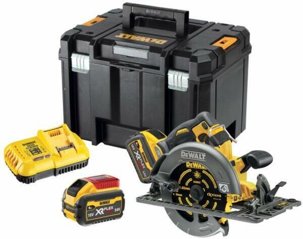 Dewalt Ferăstrău circular compatibil cu șină XR de 54 V FLEXVOLT DCS579X2-QW