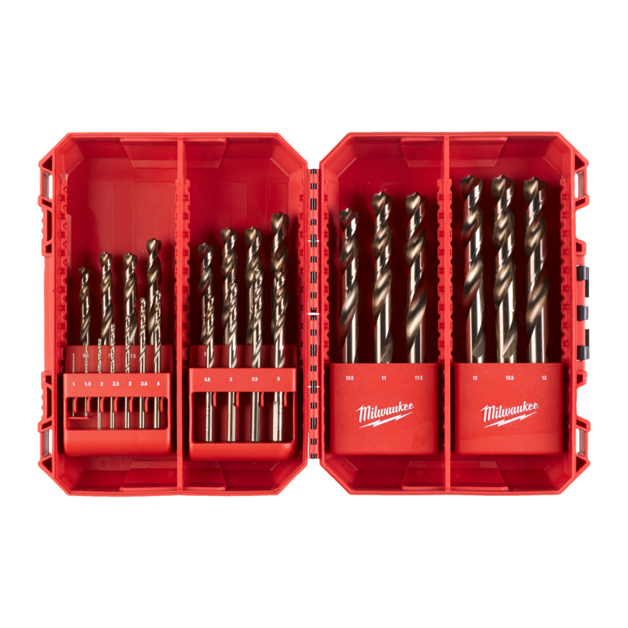 Milwaukee Set burghie 25 buc. Metal