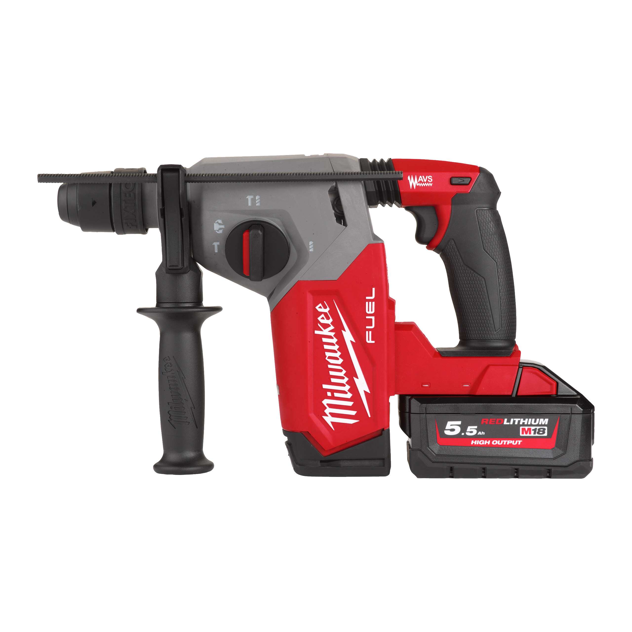 Ciocan rotopercutor SDS-Plus 26 mm cu 4 funcții și mandrină FIXTEC™ M18 FUEL™ FHX-552X