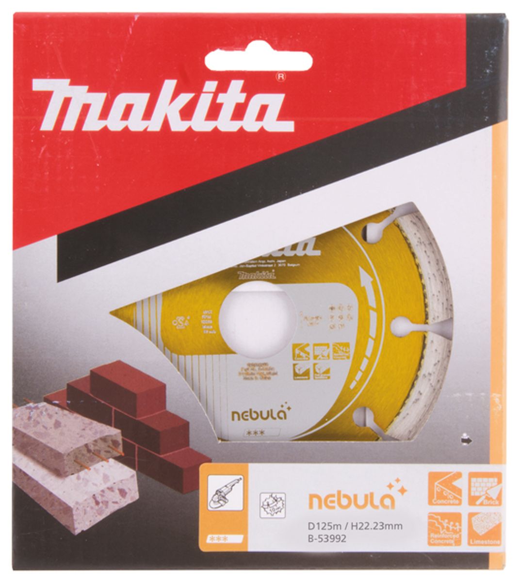 DISC DIAMANTAT NEBULA LASER 125X22X10