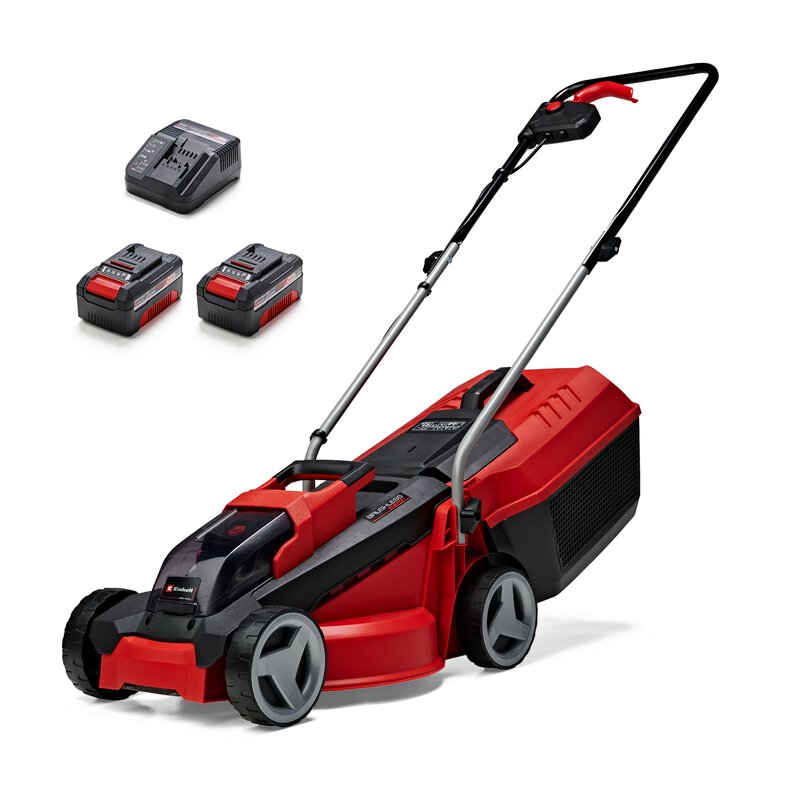 Einhell Mașină de tuns iarba cu acumulator 18V GE-CM Li Set (2x3,0Ah)