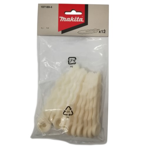 Set 12 lame plastice pentru coase cu acumulator DUR