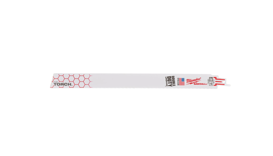 Milwaukee Pânza Heavy Duty TORCH™ pentru lucrări de demolare 300mm x 18 Tpi - 5 pc Lama fierastrau sabie