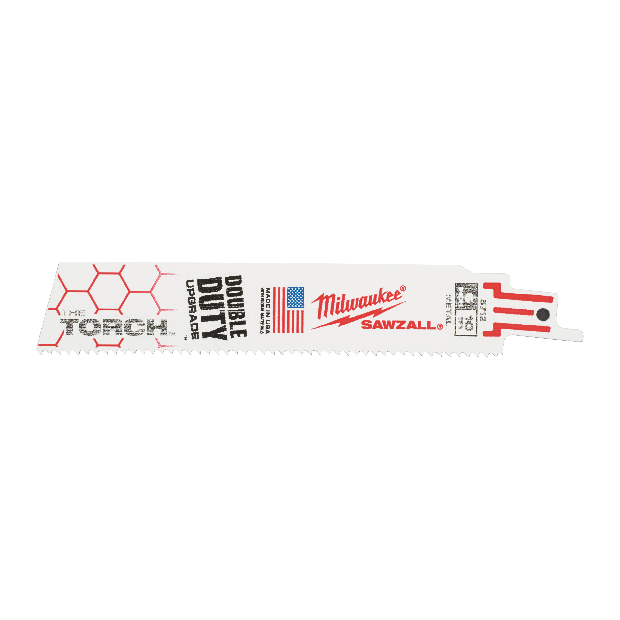 Metal: Pânze Heavy Duty TORCH™ pentru lucrări de demolare sabie 150/2.5 mm Bimetal, Co - 5 bucăți