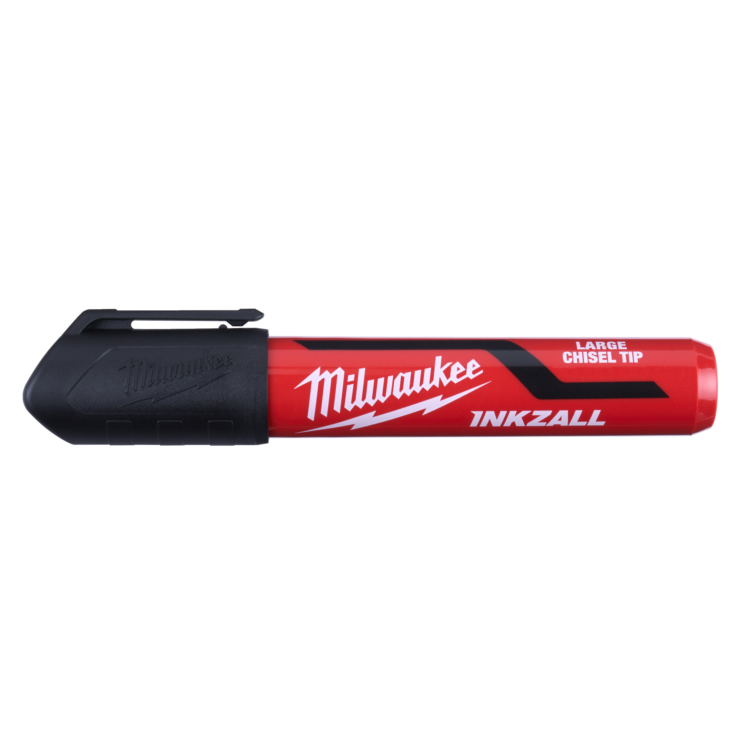 Marker INKZALL™ cu vârf lat negru - mărimea