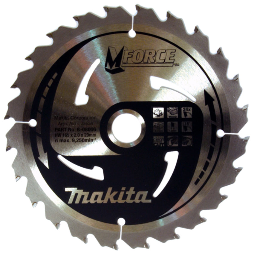 PANZA CIRCULAR M-FORCE LEMN 165X20X16