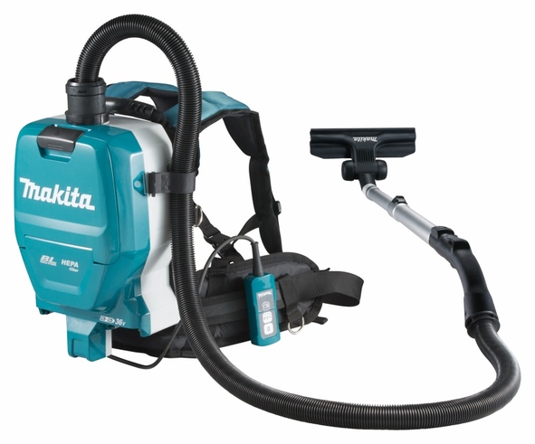 Aspirator tip rucsac Li-Ion, 2x18 V fără acumulator în set (SOLO) DVC261Z