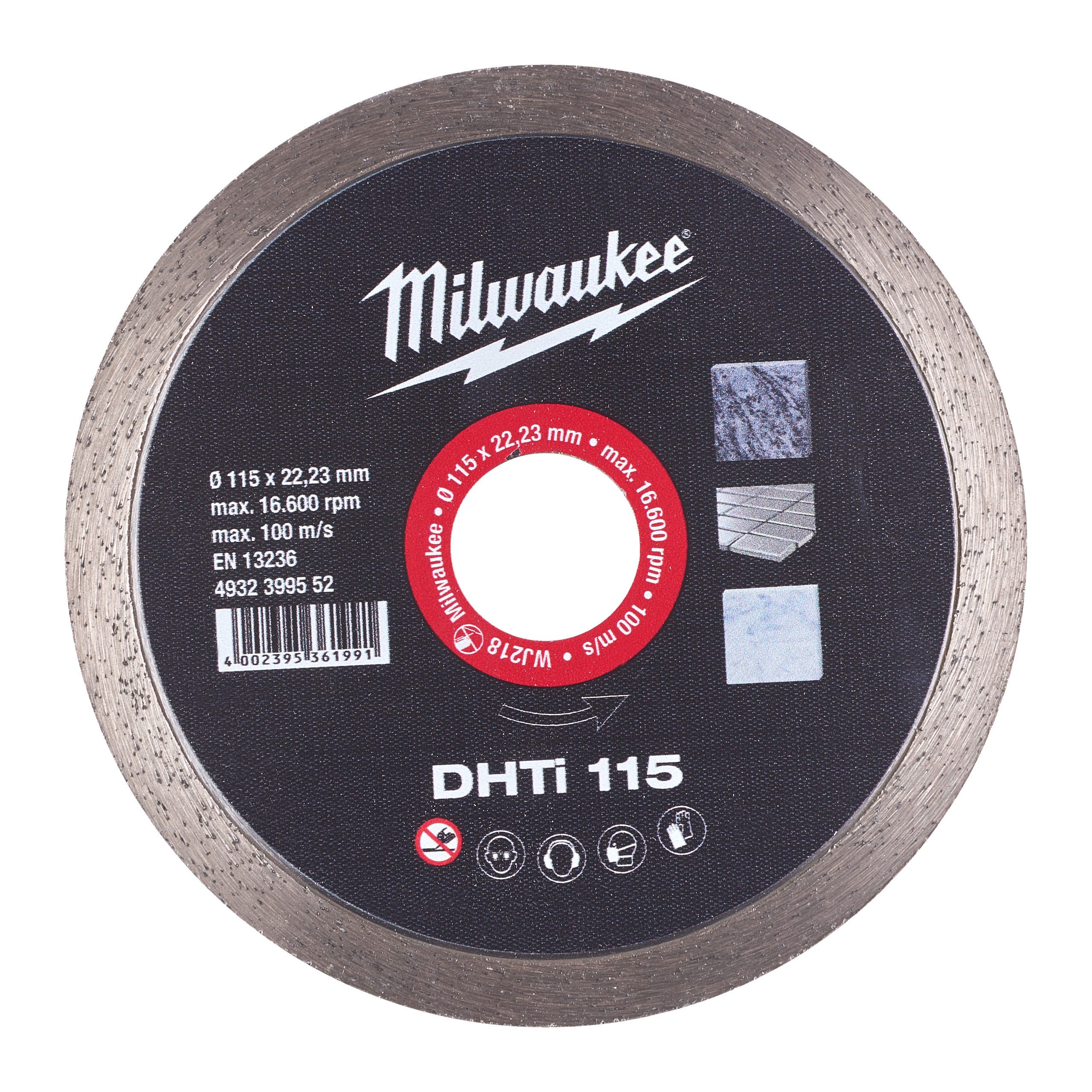 Discuri diamantate DHTi placi ceramice 115