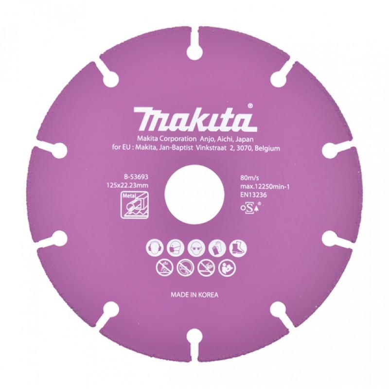 DISC DIAMANTAT METAL PVC 125X22X1.5