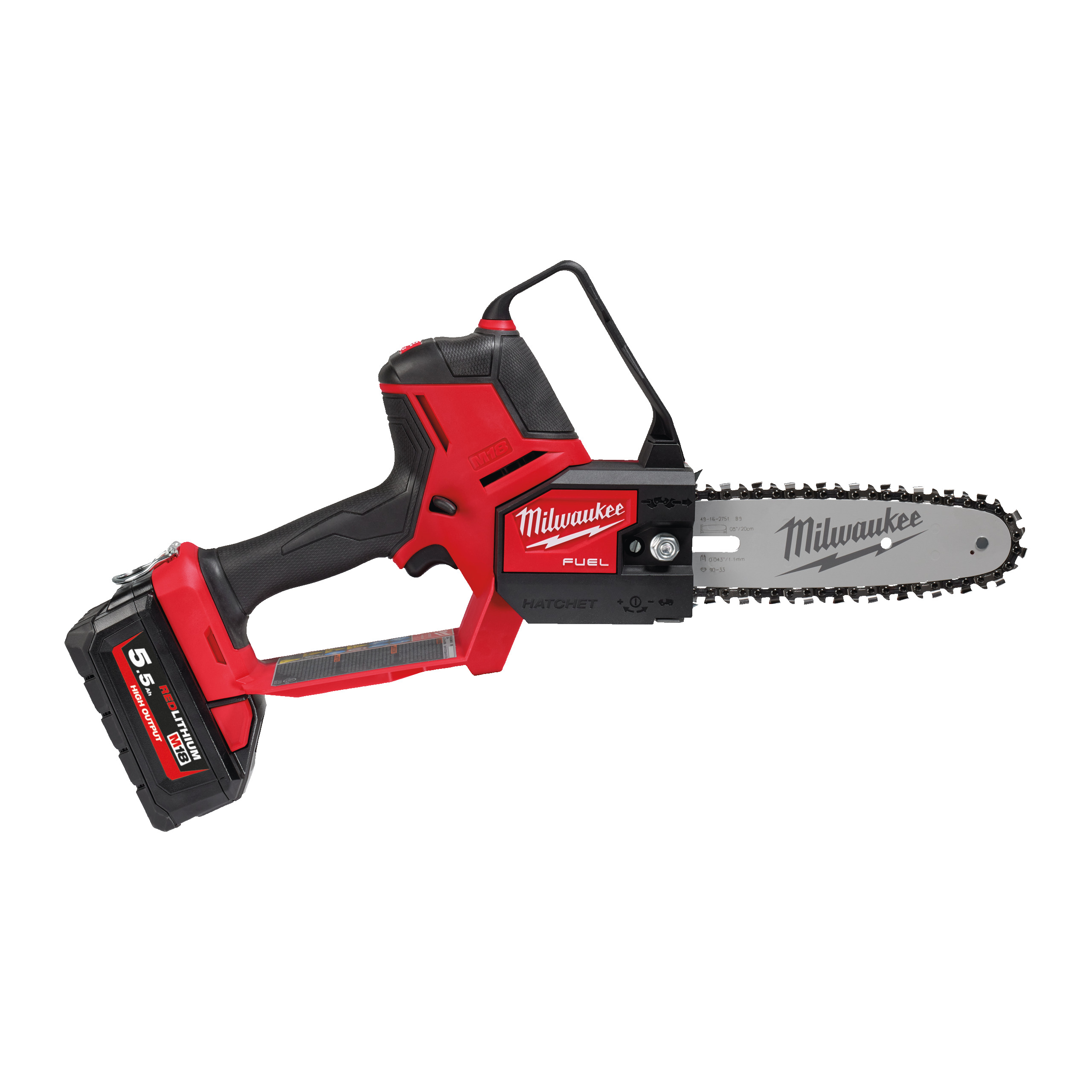Fierăstrău cu lanț 20 cm M18 FUEL™ HATCHET™ M18FHS20-552