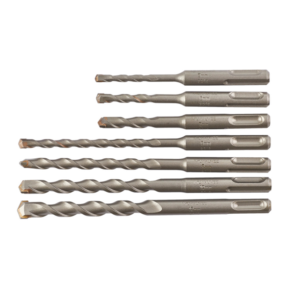 Milwaukee SDS+ Contractor Set 1-7pc 4932471244