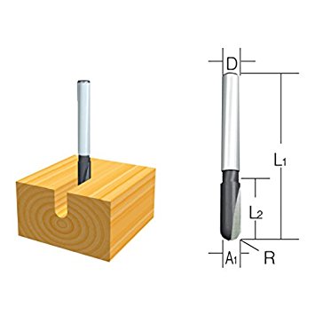 FREZA LEMN ROUND NOSE 6X6X13