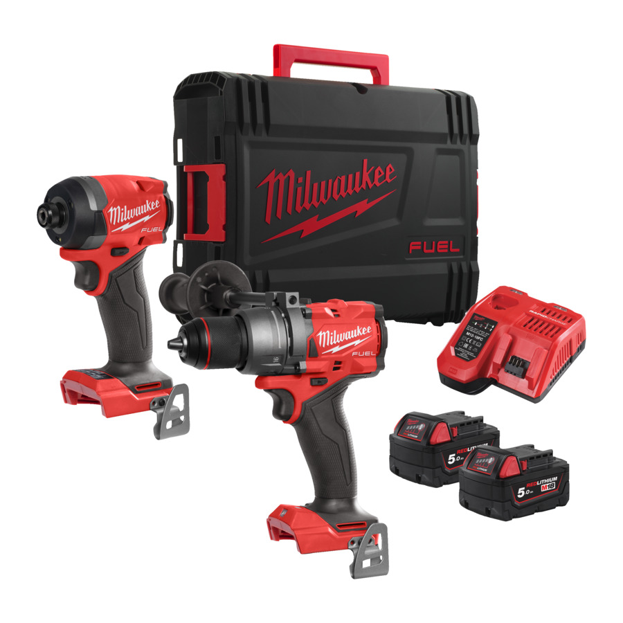 Milwaukee Pachet de scule M18 Fuel M18FPP2A3-502X