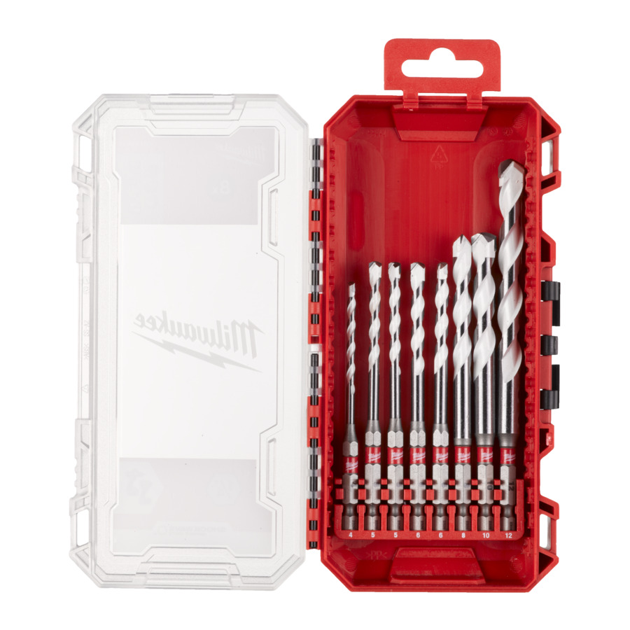 Milwaukee Set de 8 burghii pentru multimaterial
