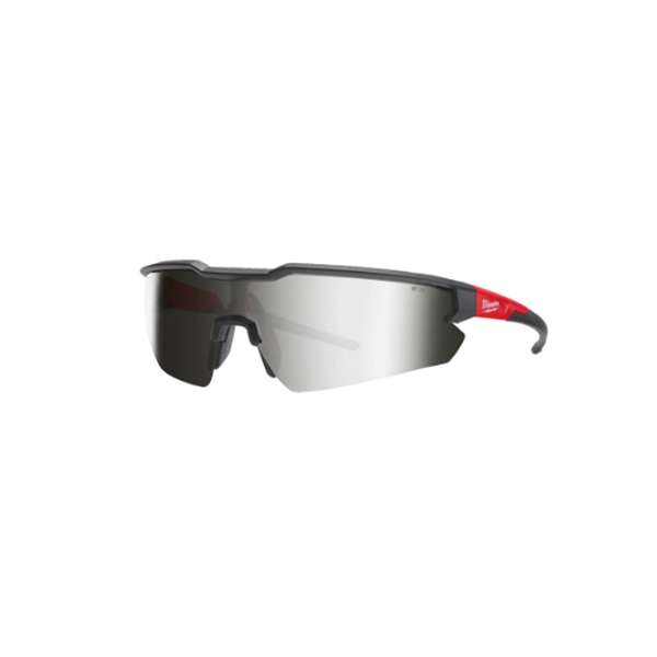 Ochelari de protecție profesionali cu lentilă oglindă argintie Milwaukee Enhanced Safety Glasses Silver Mirror AS