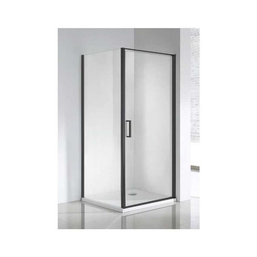 Cabina de dus Quadrum Black 90×90, Wellis