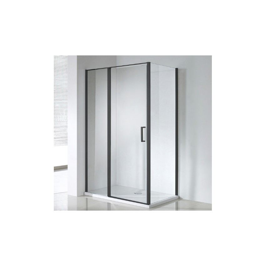 Cabina de dus Triton Black 120×80, Wellis