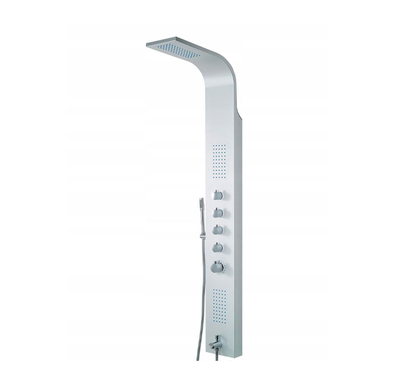 Panou de dus Mariner, Silver, Wellis