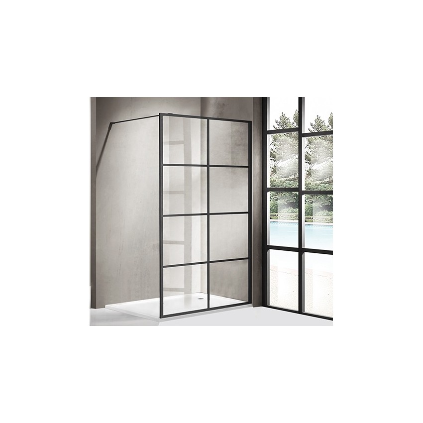 Paravan dus Tino Black 120 x 195 cm, Wellis