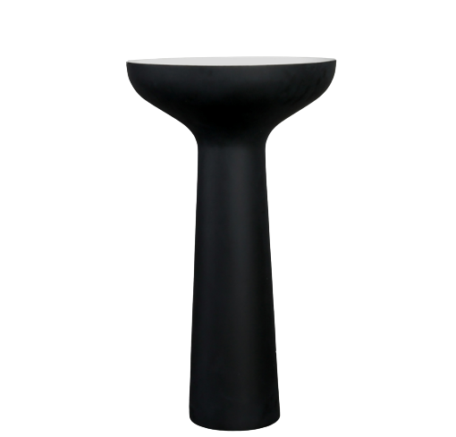 Lavoar Freestanding, Pillar, Black, Wellis