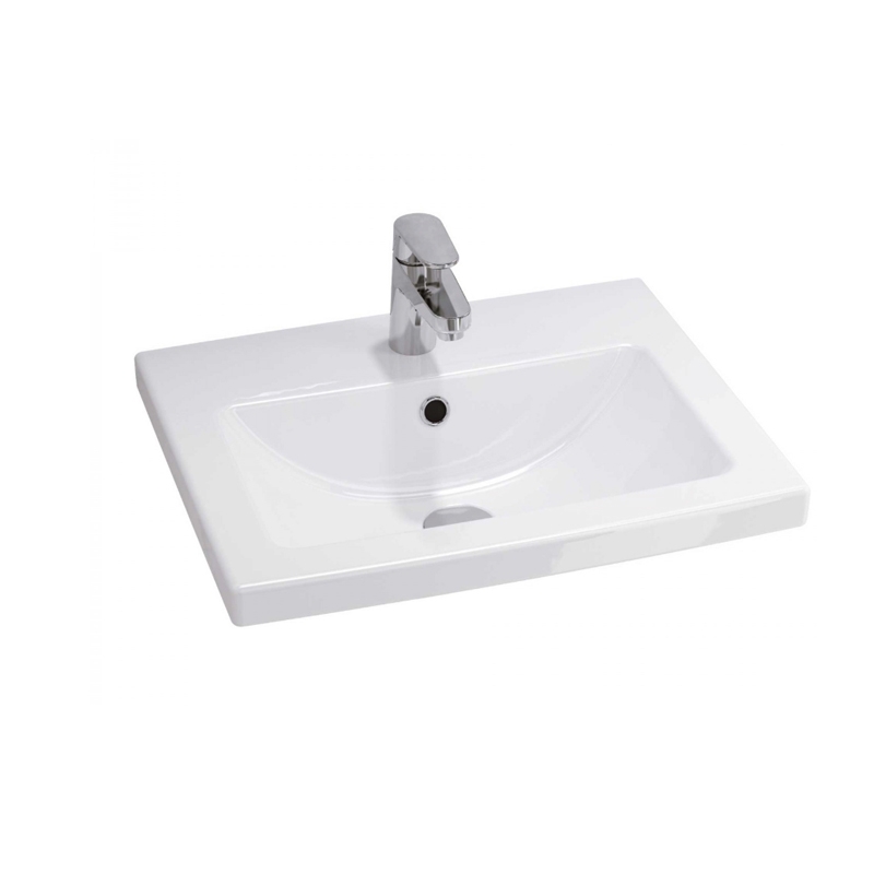 Lavoar pentru mobilier Como, 50 cm, Cersanit, alb