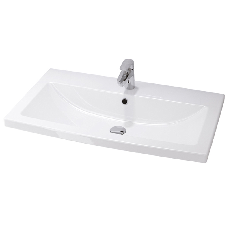 Lavoar pentru mobilier Como, 80 cm, Cersanit, alb
