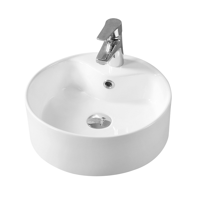 Lavoar pe blat Ibiza New, Fluminia, 40.5 cm, alb